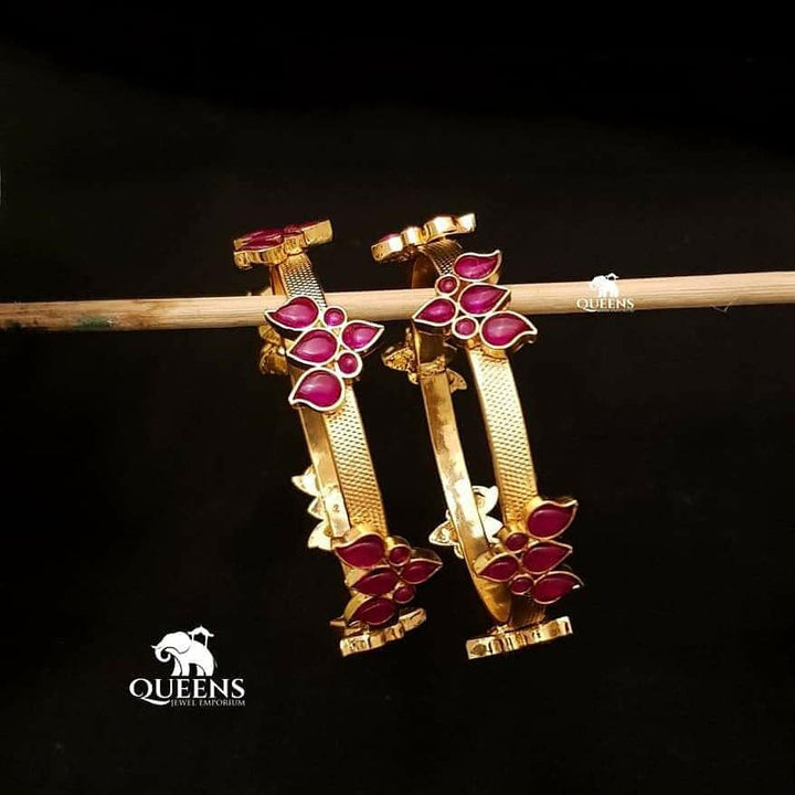 LOTUS BANGLES - Queens Jewel Emporium