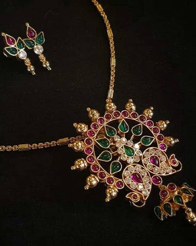 ADVAITHA PENDANT SET - Queens Jewel Emporium