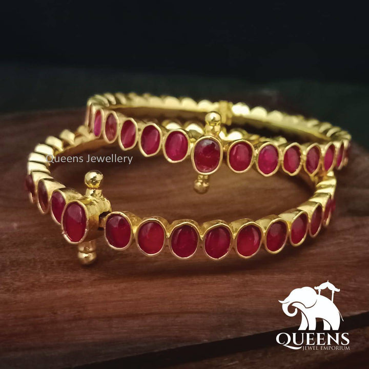 ROYAL TANJORE BANGLES - Queens Jewel Emporium