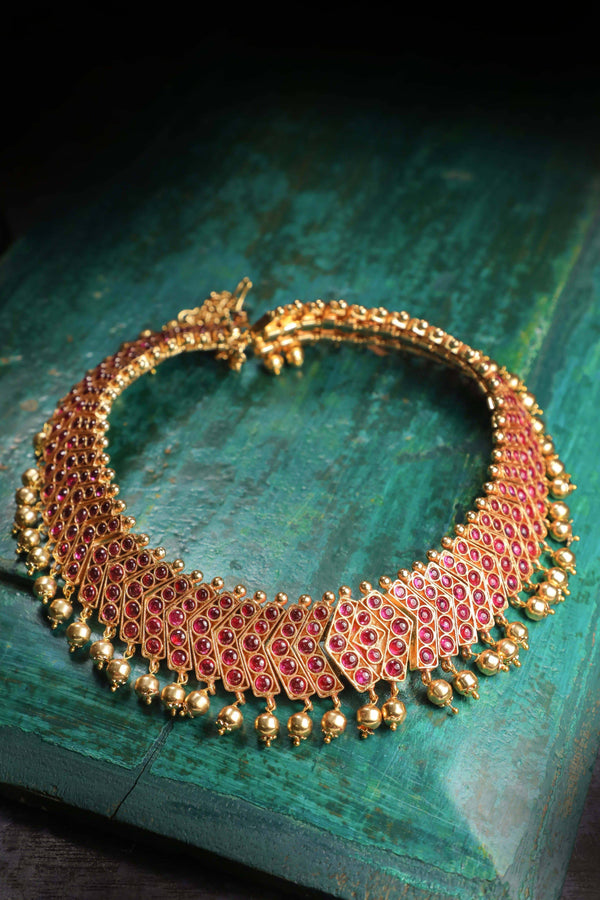 KALALAYAM KEMP NECKLACE - Queens Jewel Emporium