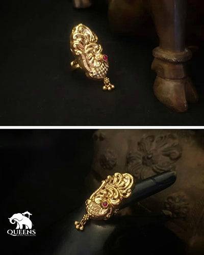 KUMARI NAHAAS FINGER RING - Queens Jewel Emporium