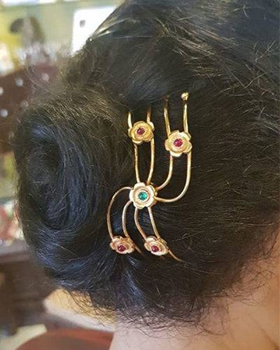 SITHARA HAIR BROOCH - Queens Jewel Emporium