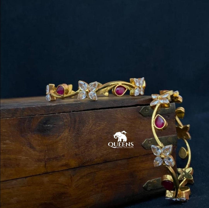 YUTHI ZIRCON BANGLES - Queens Jewel Emporium