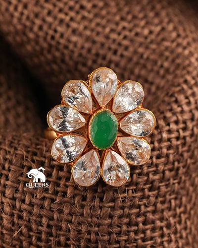 MANJU FINGER RING - Queens Jewel Emporium