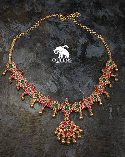 DHANWATHI NECKLACE - Queens Jewel Emporium