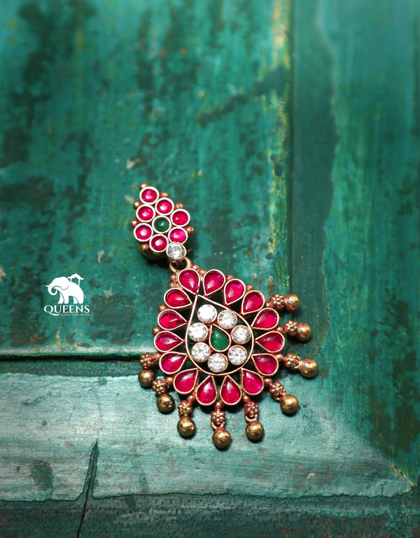 GOWTHAMI KEMP PENDANT - Queens Jewel Emporium