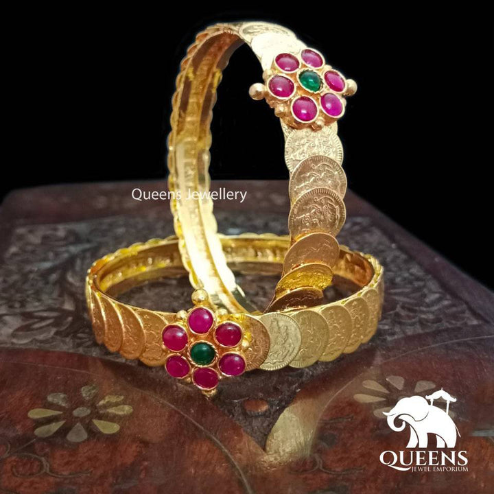 KANYA KASU BANGLES - Queens Jewel Emporium