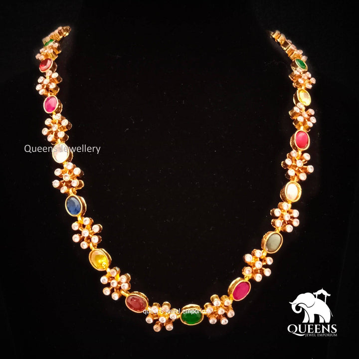 RAHINI NAVARATHNA MALAI - Queens Jewel Emporium
