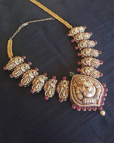 SWARNAMUKI NAKASHI NECKLACE - Queens Jewel Emporium