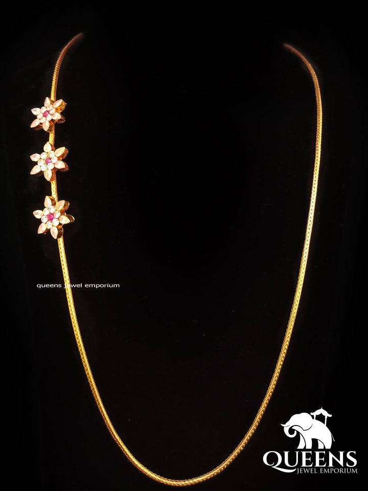 RADHIKA FLORAL CHAIN - Queens Jewel Emporium