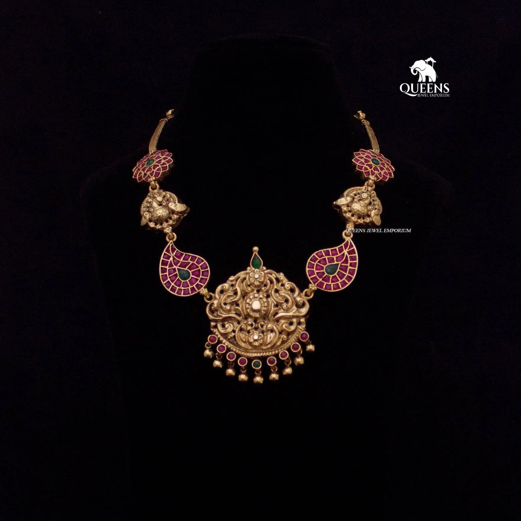 ADHITI NAHAAS KANTI NECKLACE - Queens Jewel Emporium