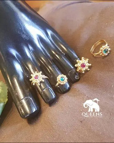 ADJUSTABLE TOE RINGS - Queens Jewel Emporium