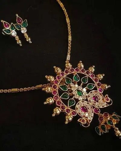 ADVAITHA PENDANT SET - Queens Jewel Emporium