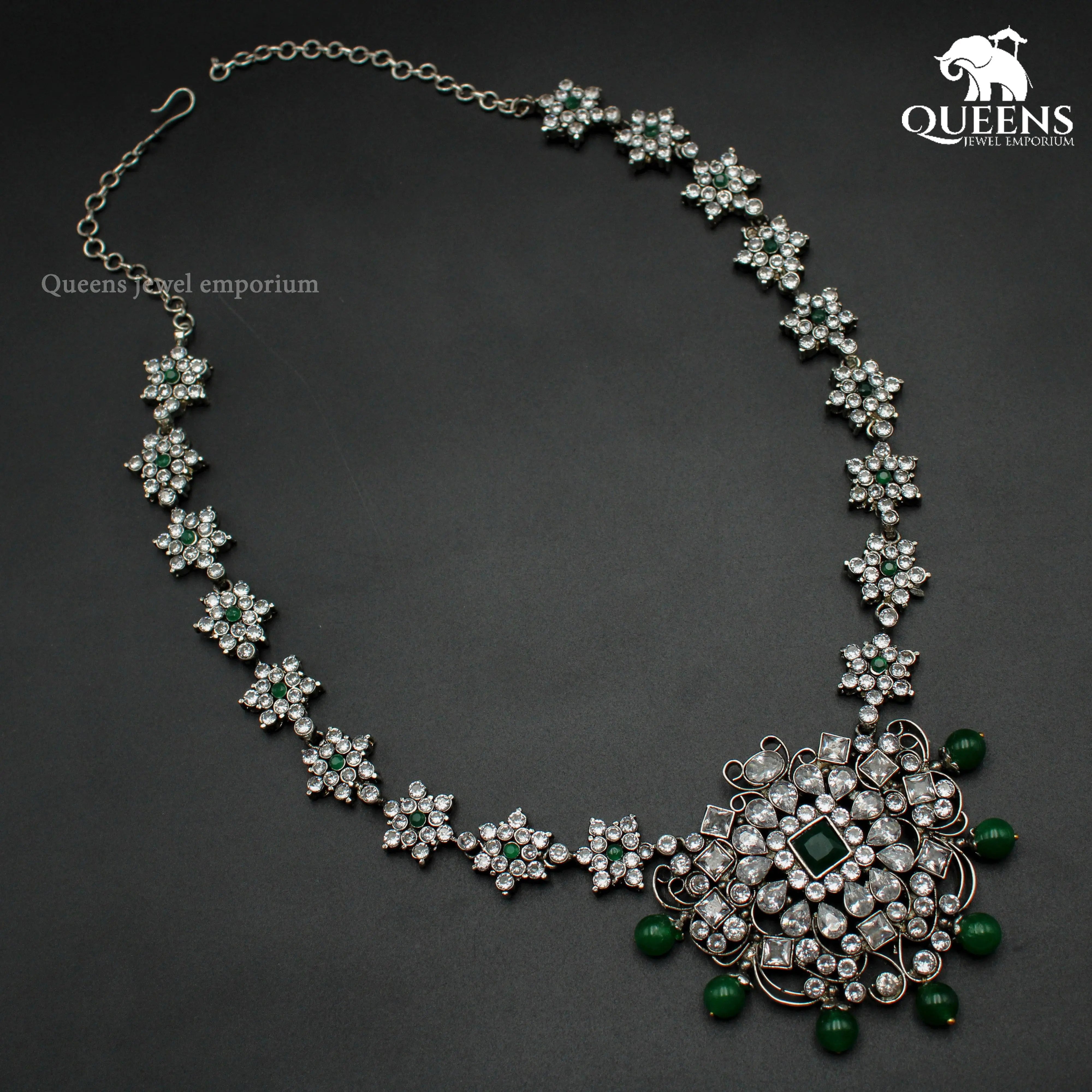 AGASTYA VICTORIAN HARAM - Queens Jewel Emporium