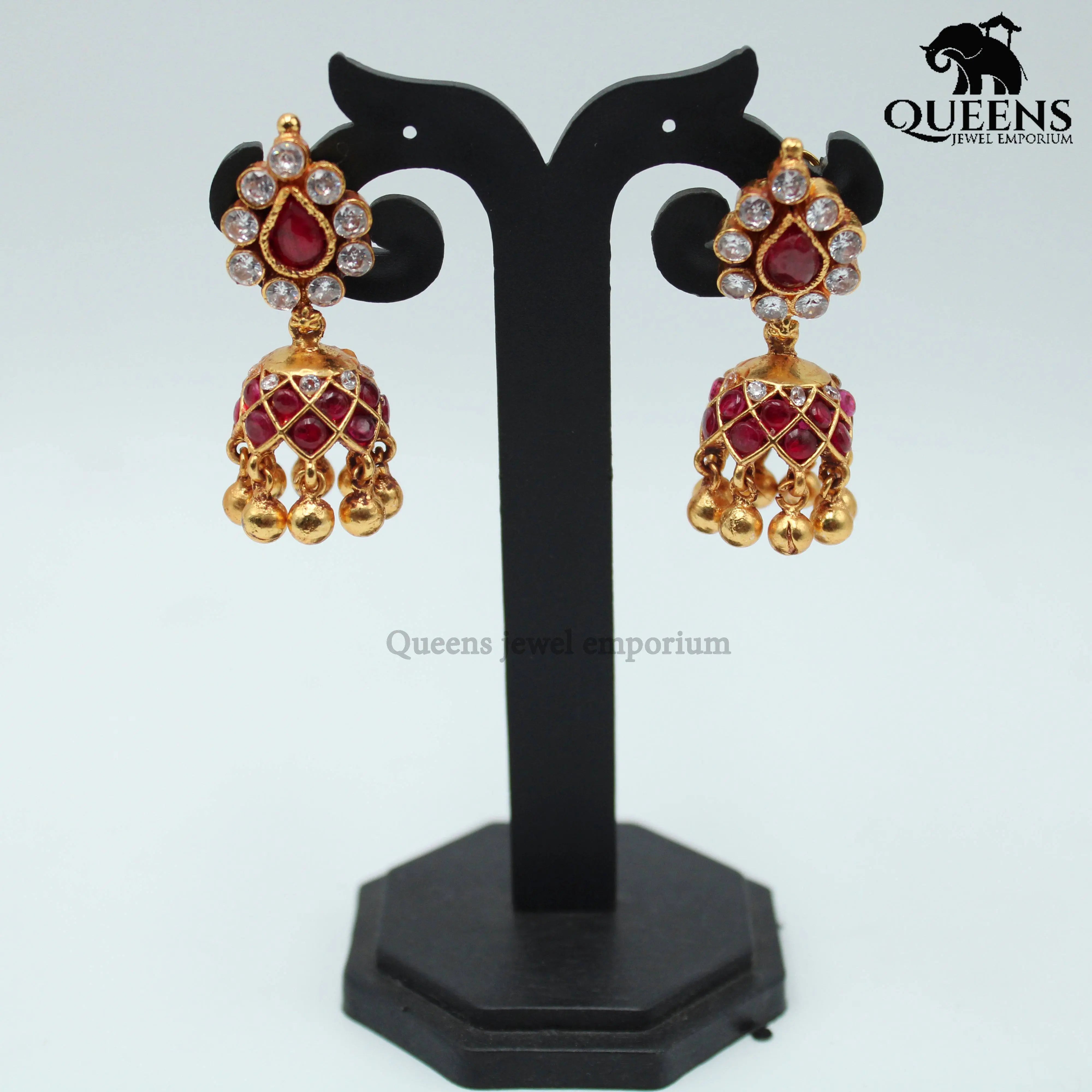 AMBIKA JHUMKA - Queens Jewel Emporium