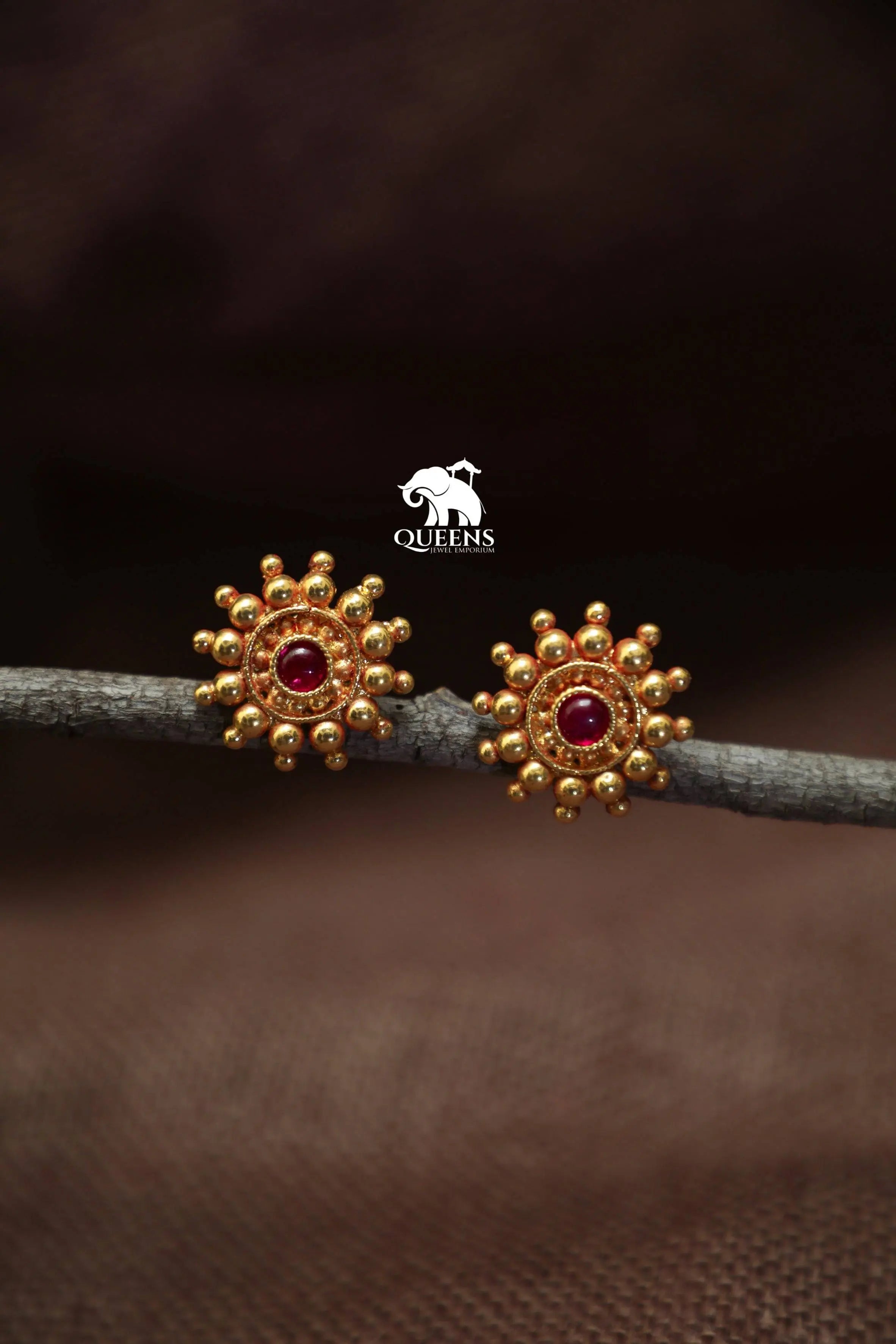 BAHUBALI EARRINGS - Queens Jewel Emporium