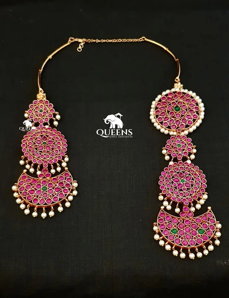 CHANDHRODHAYAM NECKLACE - Queens Jewel Emporium