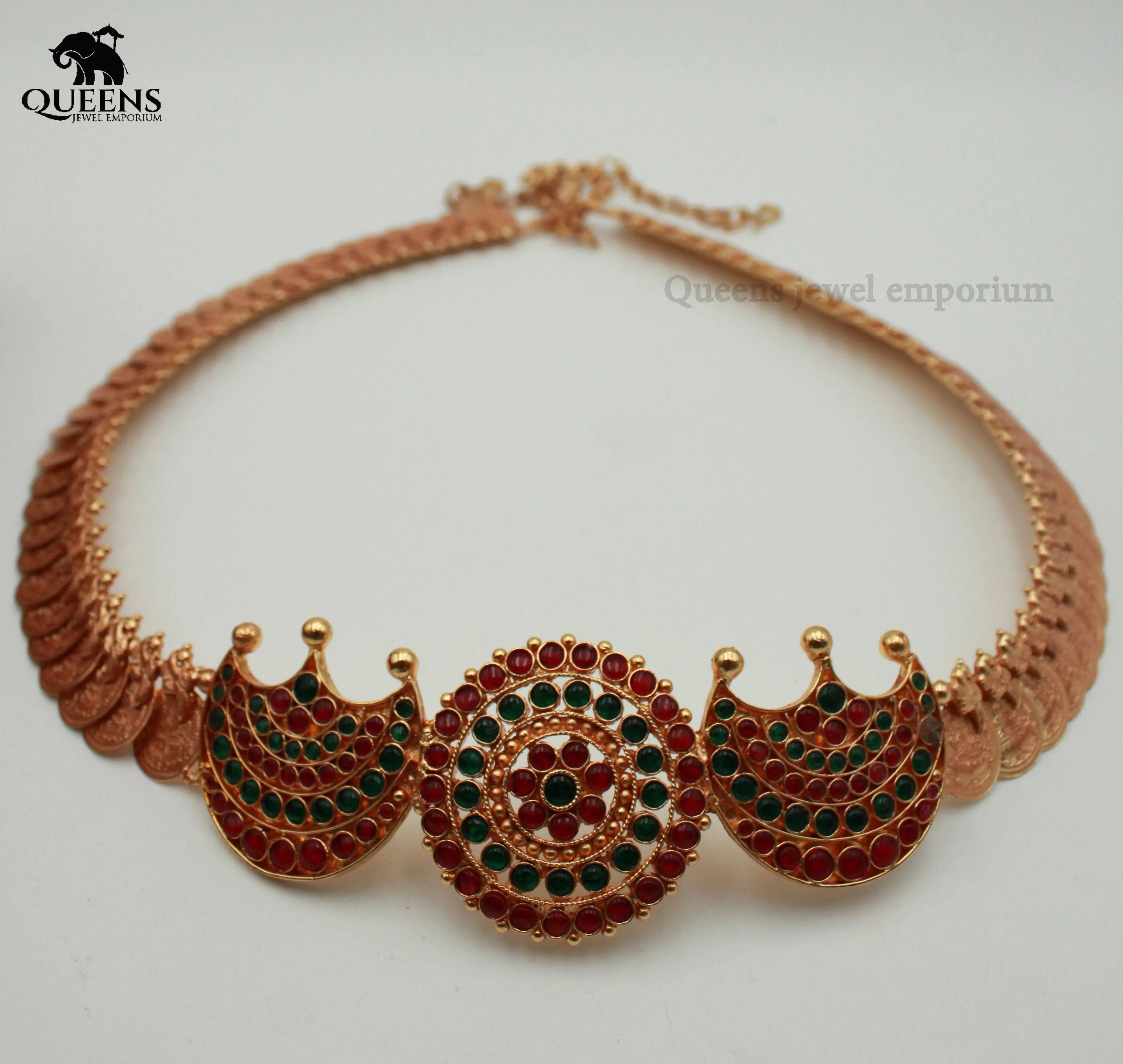 CHINMAYI KASU NECKLACE - Queens Jewel Emporium