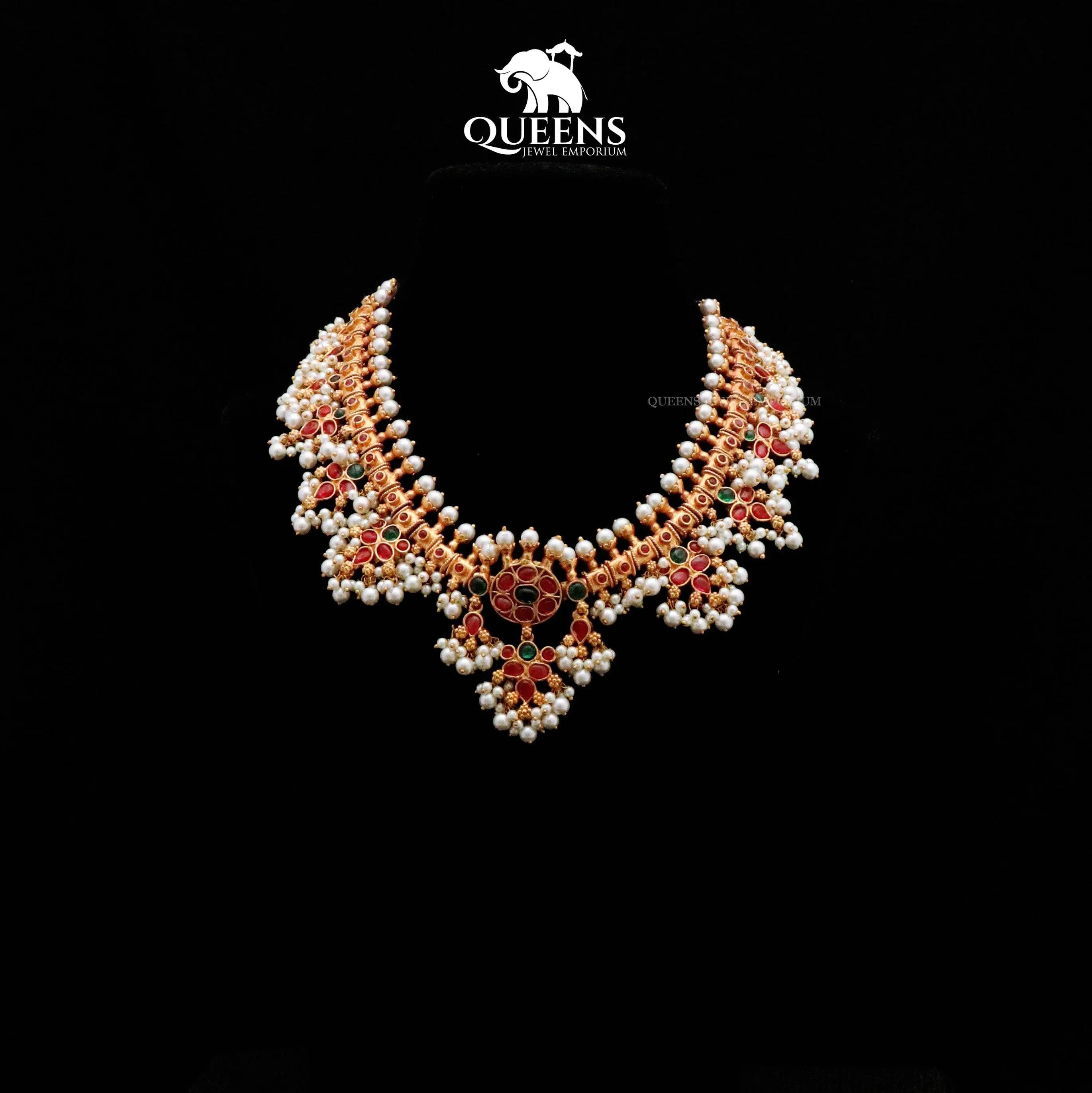 CLASSIC GUTTAPUSALU NECKLACE - Queens Jewel Emporium