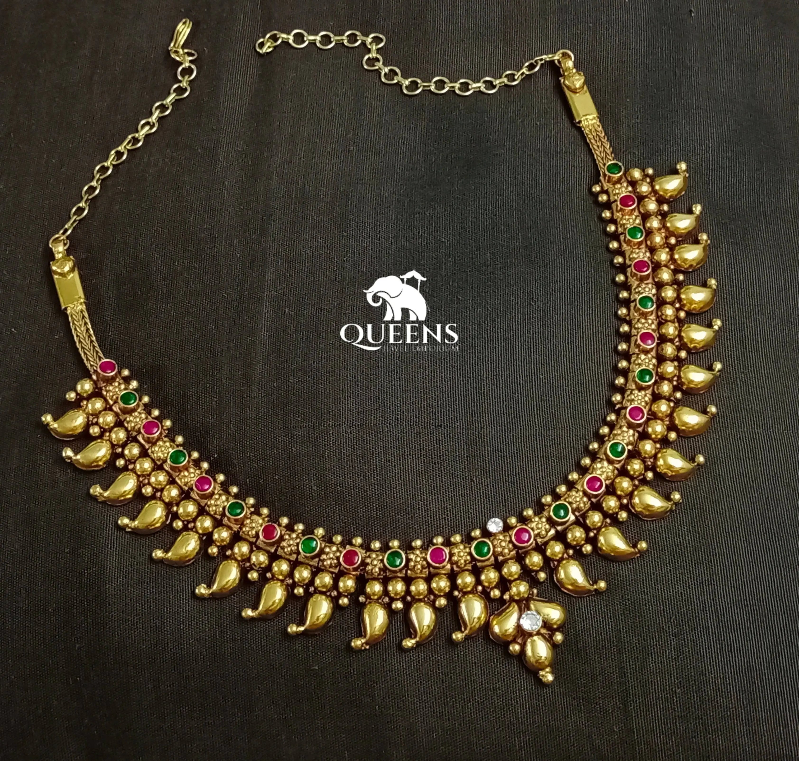 CLASSIC MANGO NECKLACE - 1 - Queens Jewel Emporium