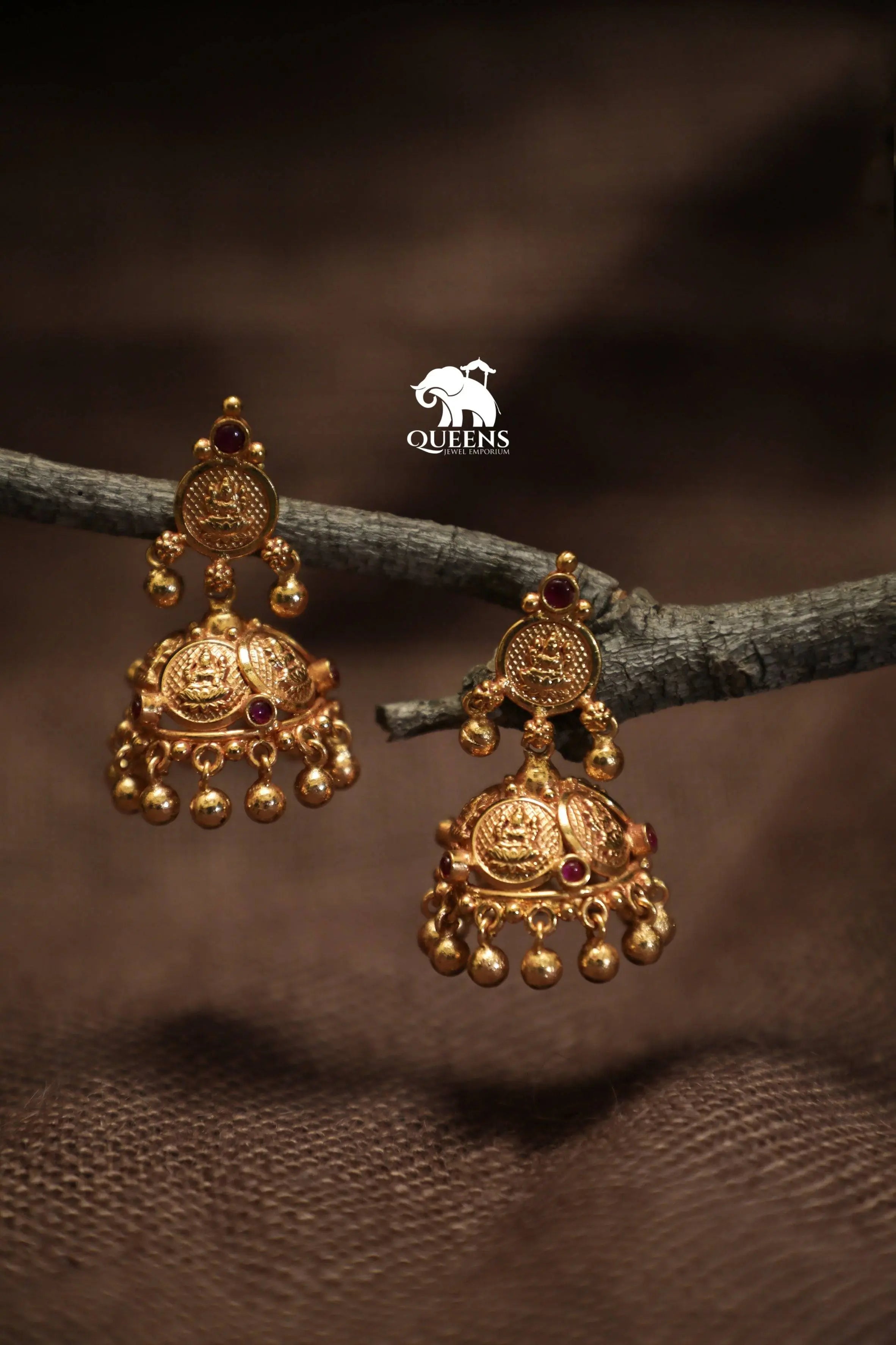 DHANYA JHUMKA - Queens Jewel Emporium