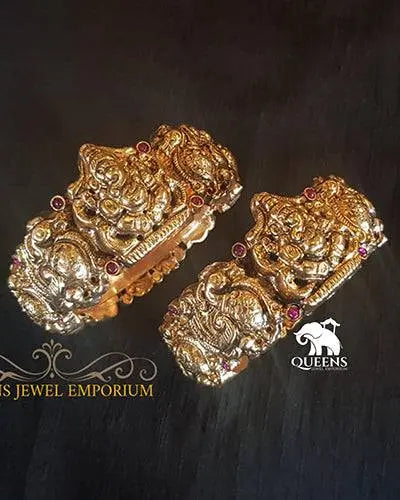 GANESHA NAGAS BANGLES - Queens Jewel Emporium