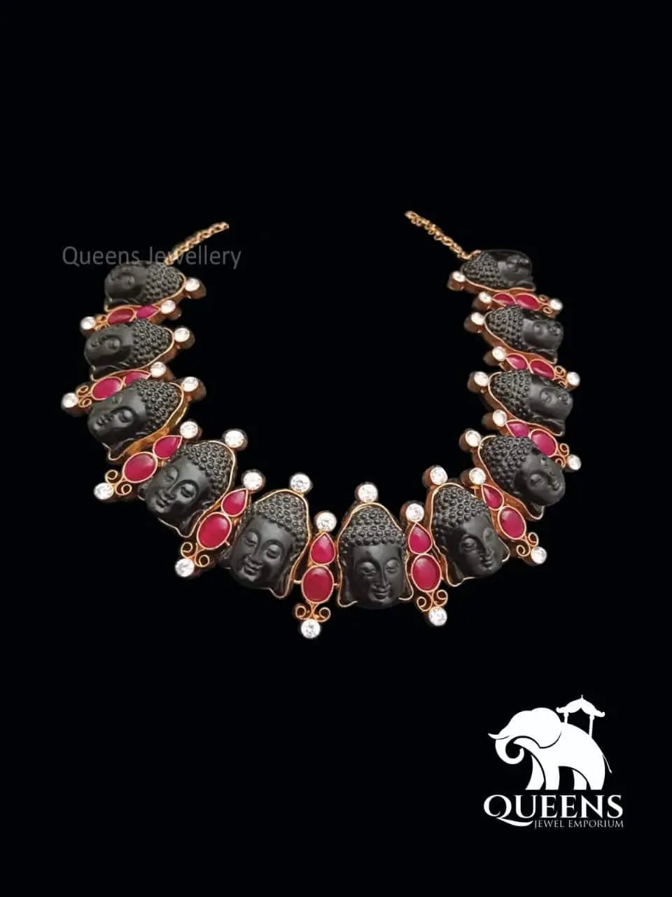 BUDHAMITHRA NECKLACE - Queens Jewel Emporium
