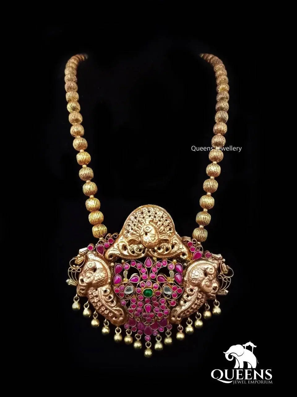 GRAND MAYURI NECKLACE - Queens Jewel Emporium