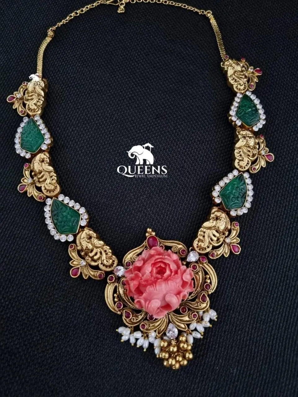 GULAB MAYURI HARAM - Queens Jewel Emporium