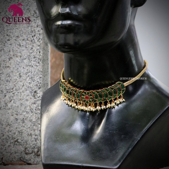 RAMBAI TEMPLE CHOKER - Queens Jewel Emporium