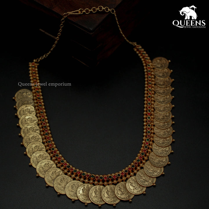 LAKSHMI KASU MALA - Queens Jewel Emporium