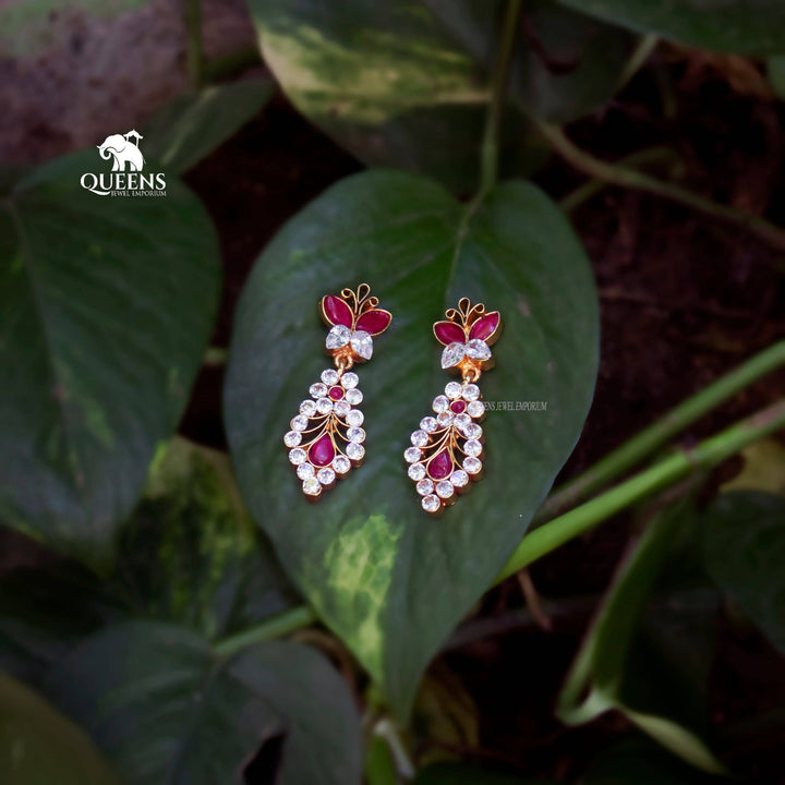 KRIYA ZIRCON EARRINGS - Queens Jewel Emporium