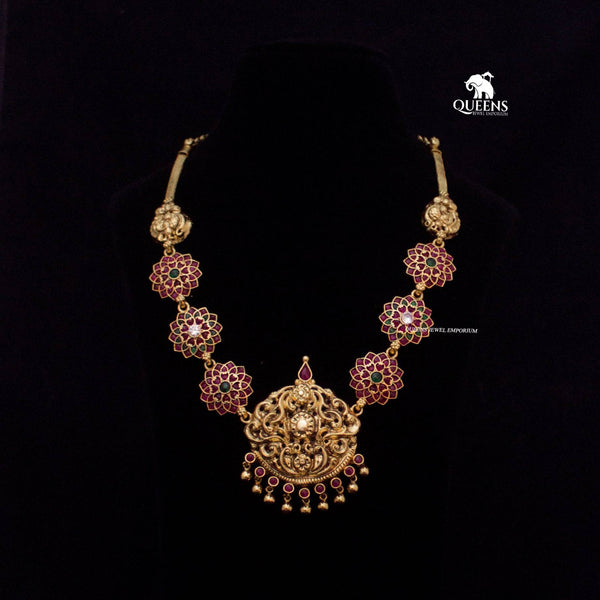 PENMAI NAHAAS KANTI NECKLACE - Queens Jewel Emporium