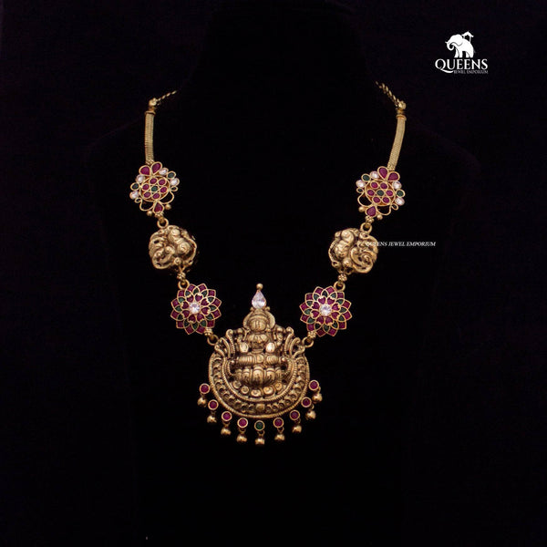 SUHASINI NAHAAS KANTI NECKLACE - Queens Jewel Emporium