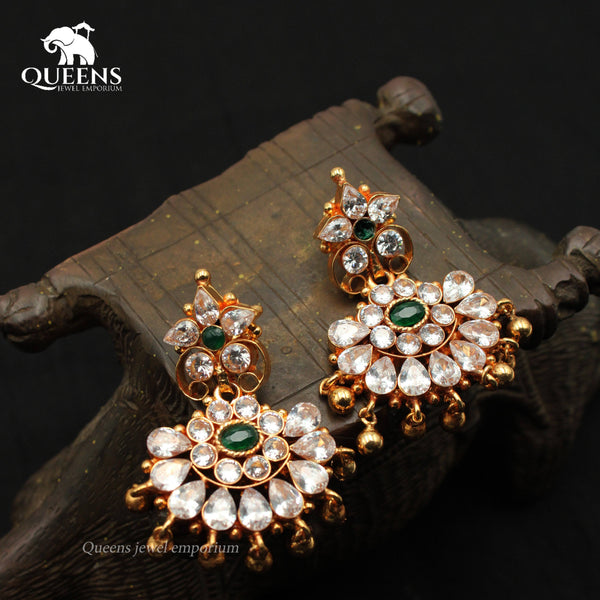 VEDHAVALLI STUDS - Queens Jewel Emporium