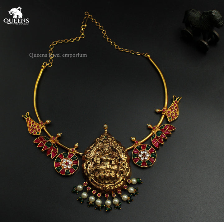 ARUNTHATHI KANTI NAHAAS NECKLACE - Queens Jewel Emporium