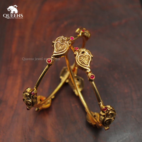 HAMSA NAGAS BANGLES - Queens Jewel Emporium