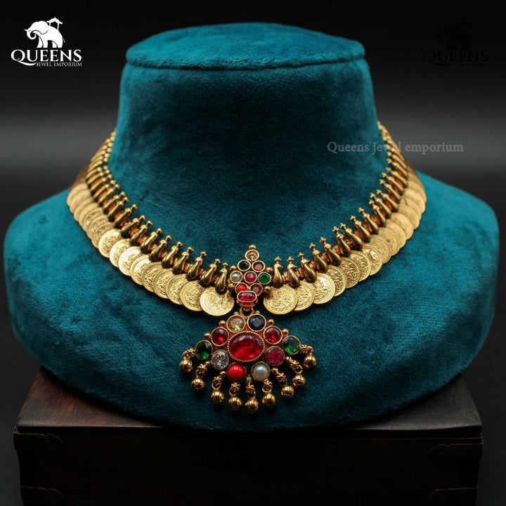 KANCHANA KASU NECKLACE - Queens Jewel Emporium
