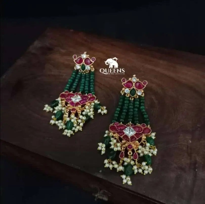 JHANVI EARRINGS - Queens Jewel Emporium