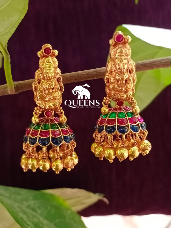 VIVEKA NAGAS JHUMKA - Queens Jewel Emporium
