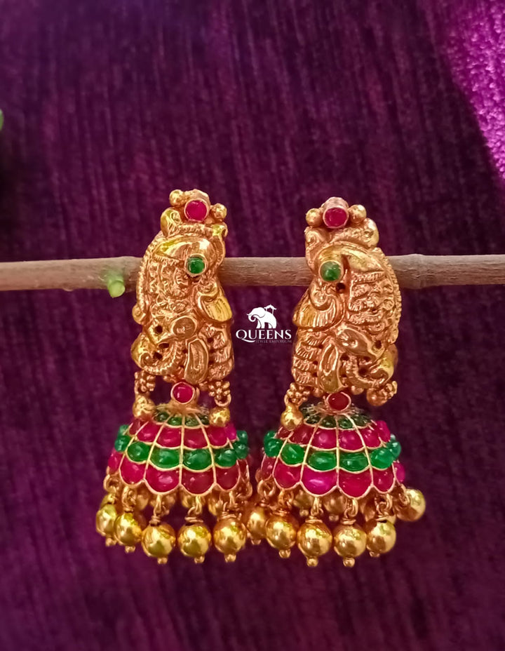 MADHU NAGAS JHUMKA - Queens Jewel Emporium