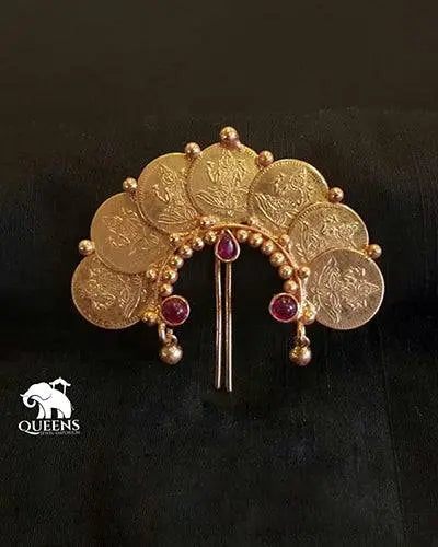 KASU ANTIQUE HAIR PIN - Queens Jewel Emporium