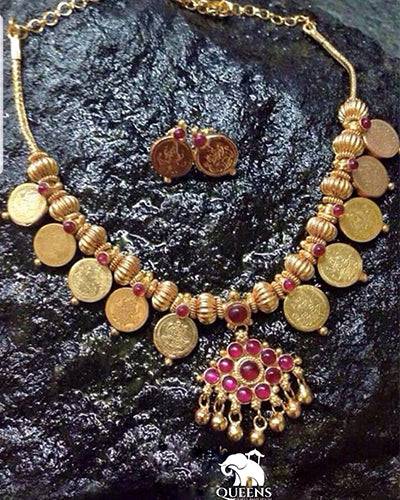 KASULAPERU NECKLACE - Queens Jewel Emporium