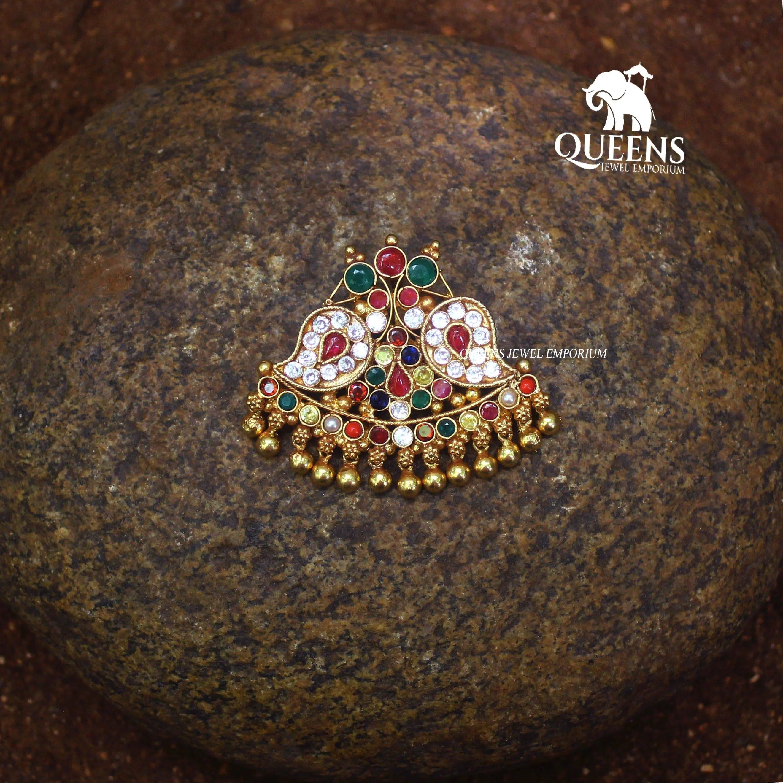 KAYAL SAREE PIN - Queens Jewel Emporium