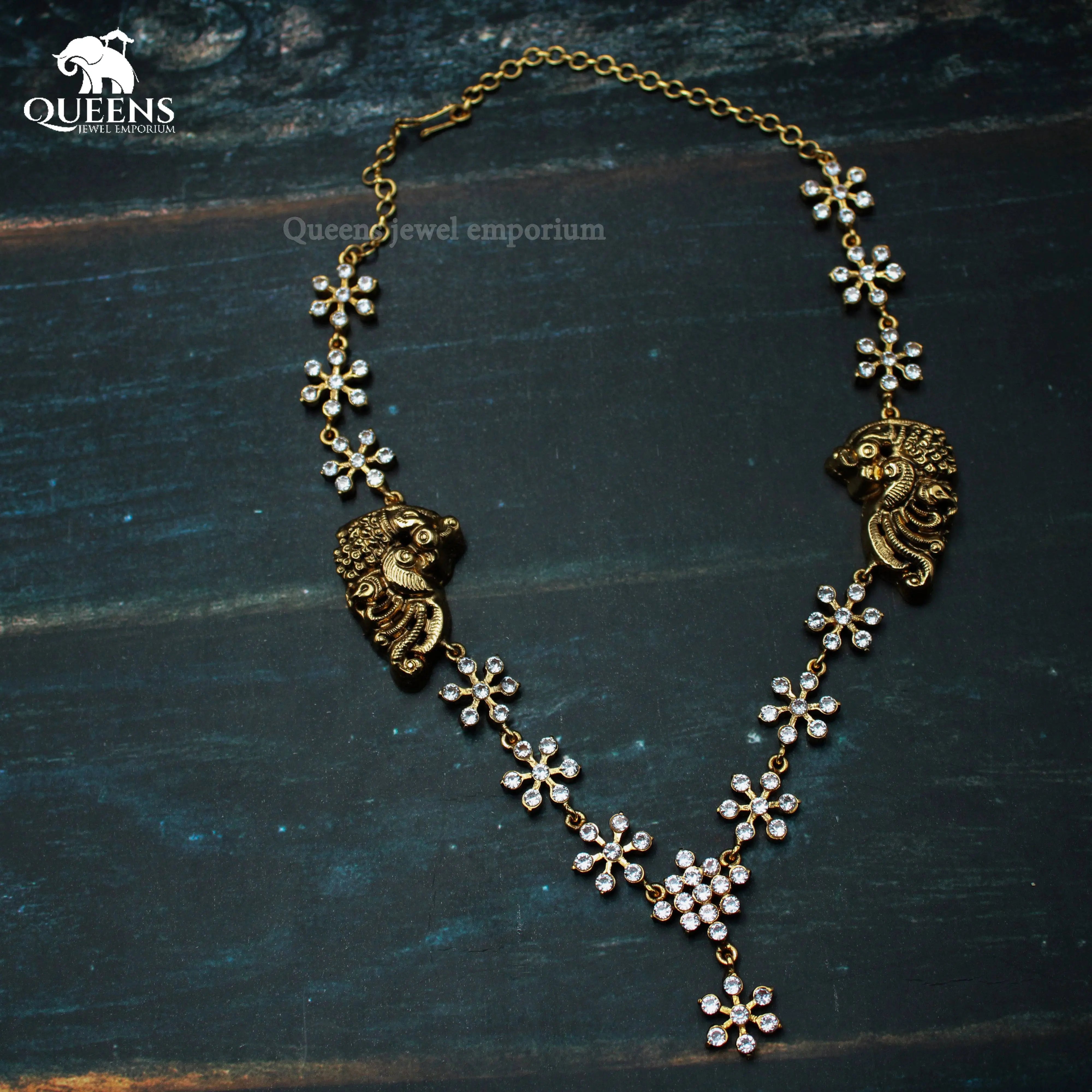 LAKSHMISHREE NECKLACE - Queens Jewel Emporium