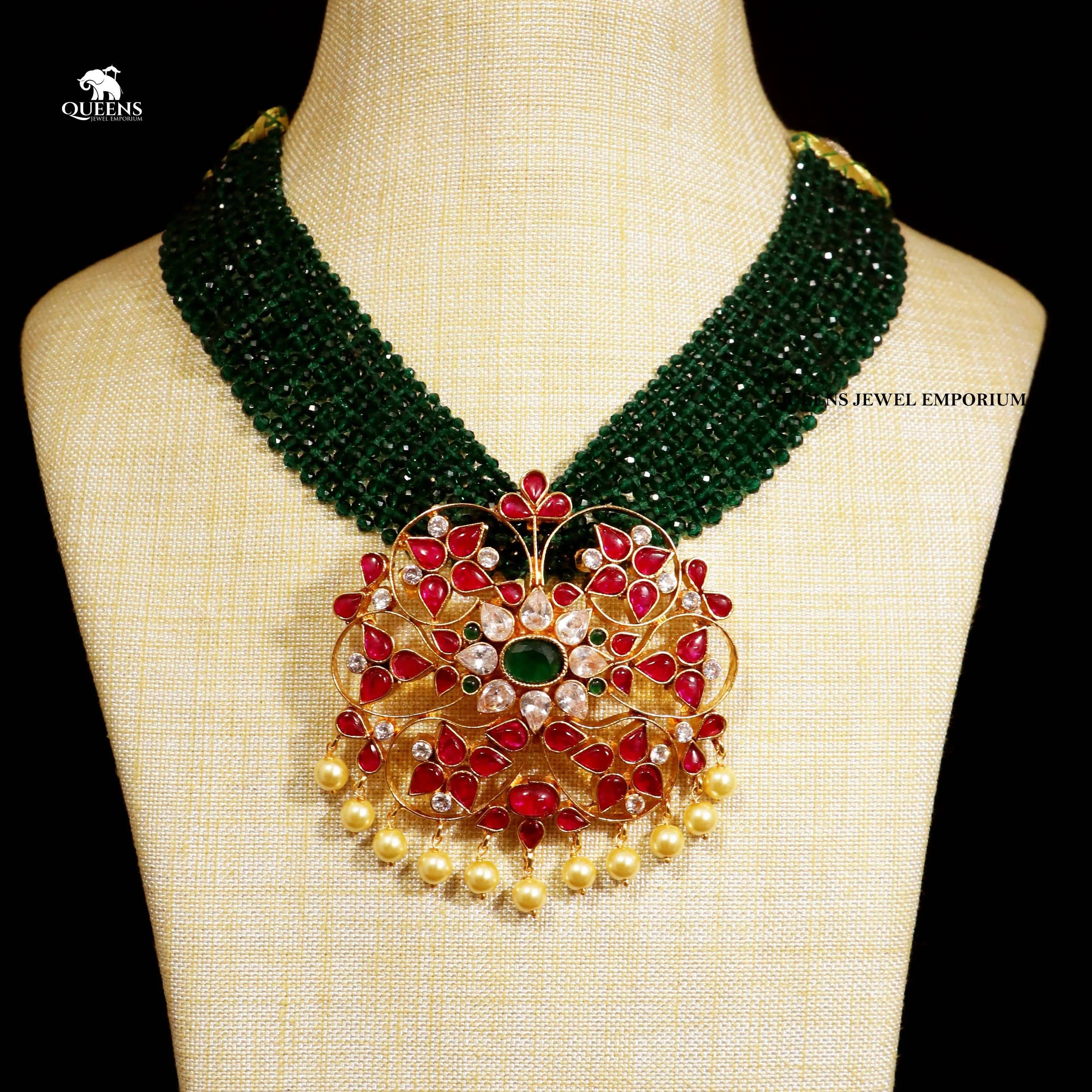 Lavana pendent necklace - Queens Jewel Emporium