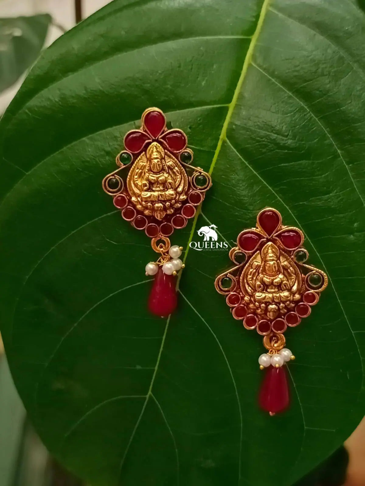 MAHIMA EARRINGS - Queens Jewel Emporium