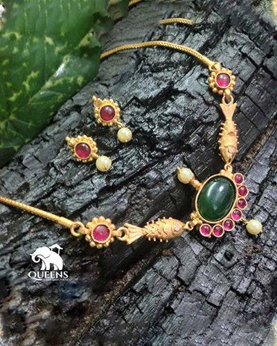 MAKSHI NECKLACE - Queens Jewel Emporium