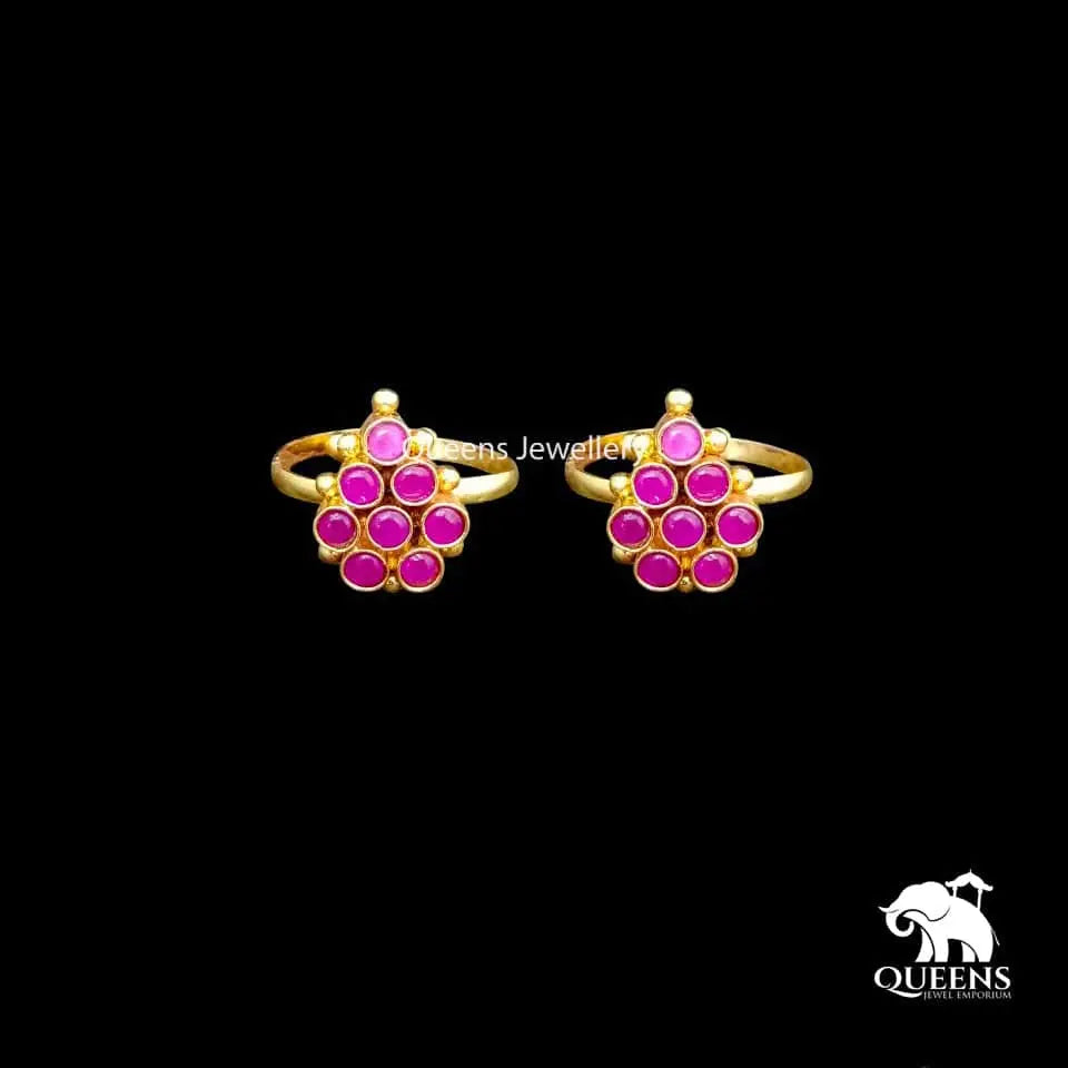 MANJALI TOE RINGS - Queens Jewel Emporium