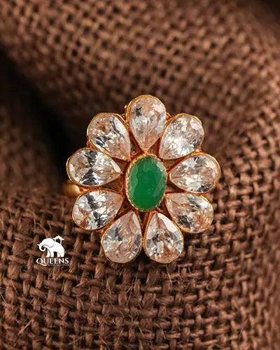 MANJU FINGER RING - Queens Jewel Emporium